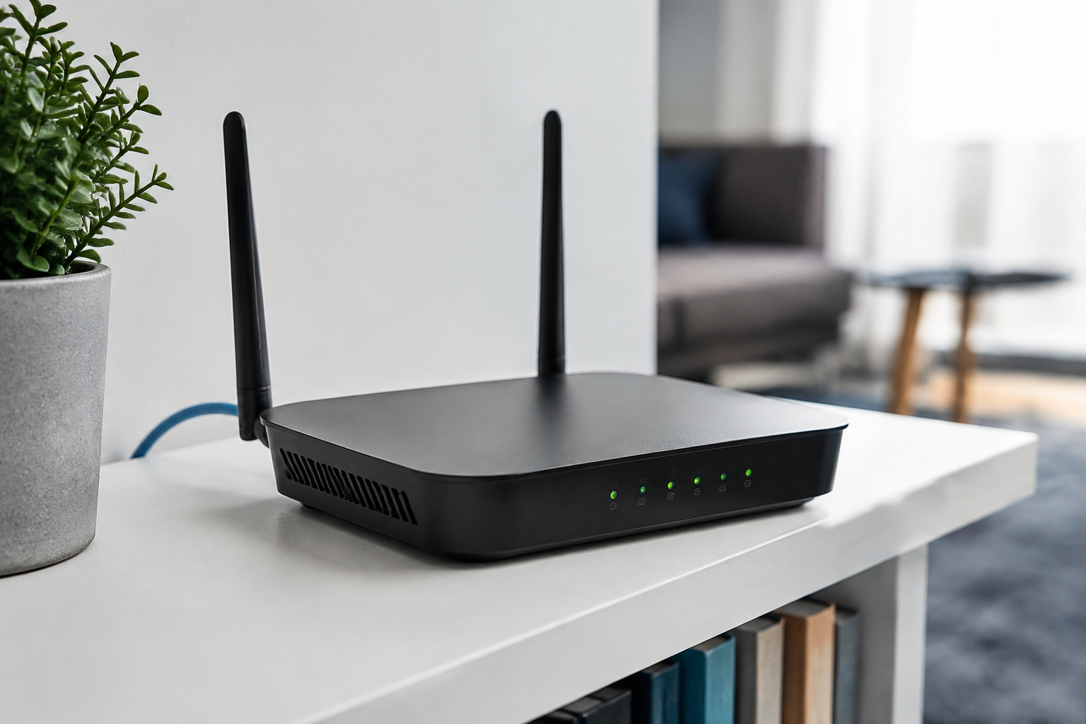 Home network devices moving from an unsupported router to a configured and updated replacement
